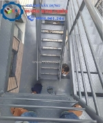 Mẫu cầu thang sắt thoát hiểm tại tphcm