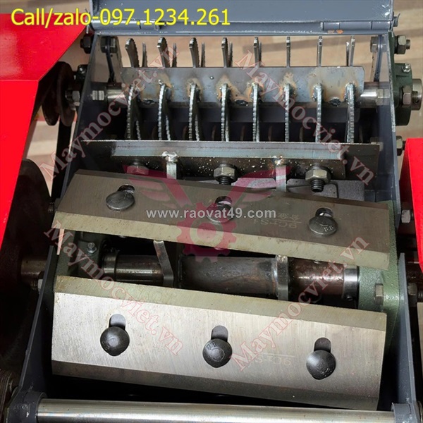 Máy băm cỏ băng chuyền vbc2500 giá rẻ