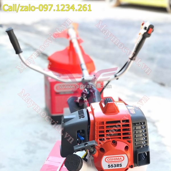 Máy cắt cỏ đeo vai 2 thì oshima 553 rs 2.3kw giá rẻ