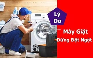 Máy giặt dừng đột ngột - dấu hiệu hư hỏng bạn không nên bỏ qua