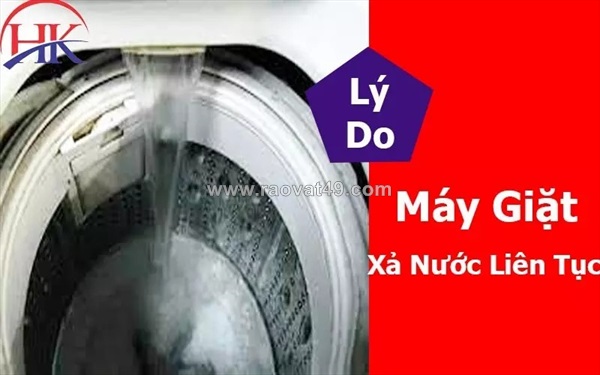 Máy giặt không ngắt nước - dấu hiệu hư hỏng cần chú ý