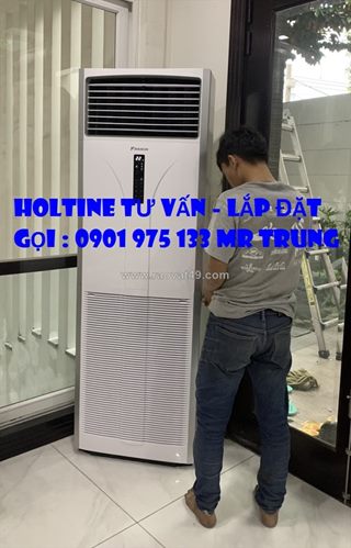 Máy lạnh tủ đứng daikin 3.5hp fvc85av1v chiều 29.000btu