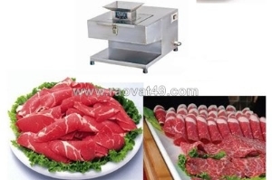 Máy thái thịt bò sống jz - lưỡi dao sắc