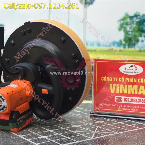 Máy xoa vữa, trát tường, khuấy sơn chạy pin turbo tbc380 giá rẻ