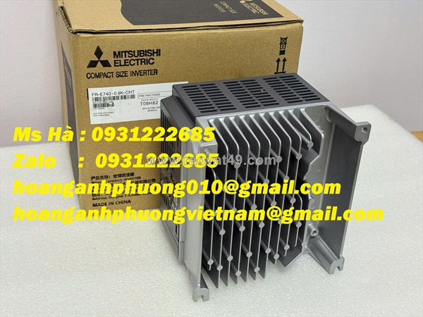 Mitsubishi fr-e740-0.4k-cht biến tần 0.4kw - giá tốt hiện nay