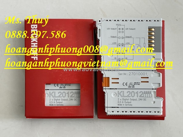 Mô đun beckhoff kl2012 - nhà phân phối giá tốt tại bình dương