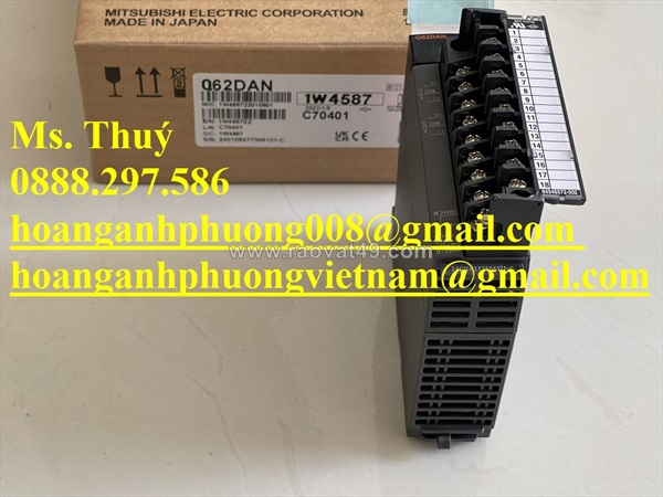 Module dòng q series q62dan- hàng chuẩn mitsubishi