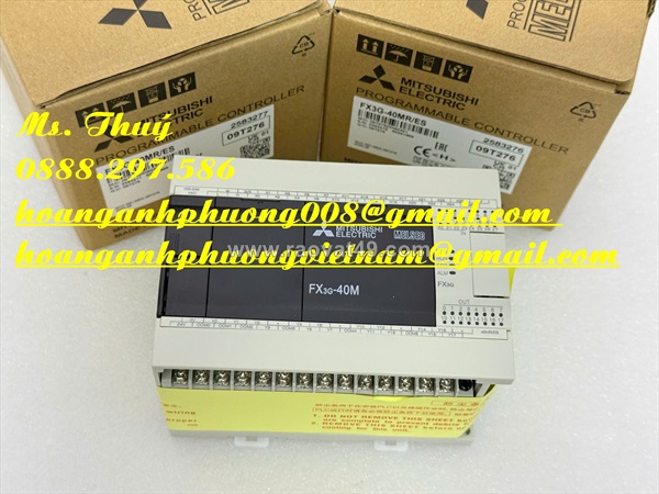 Module mitsubishi fx3g-40mr/es - hàng mới, giá ưu đãi