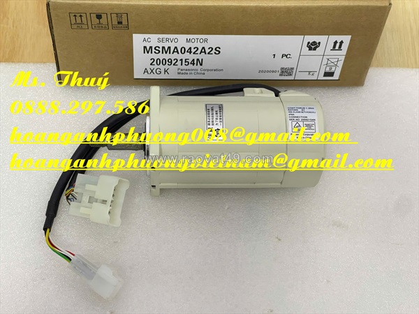 Msma042a2s - động cơ panasonic nhập, mới 100%