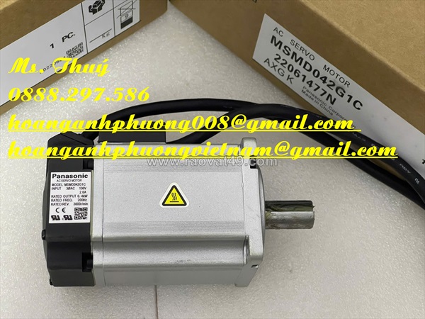 Msmd042g1c - động cơ servo panasonic nhập khẩu, giá tốt
