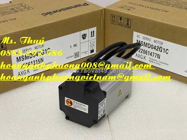 Msmd042g1c - động cơ servo panasonic nhập khẩu, giá tốt