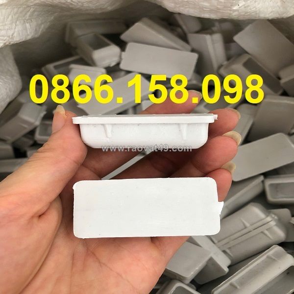 Nắp chụp sắt hộp 25x50mm giá tại xưởng