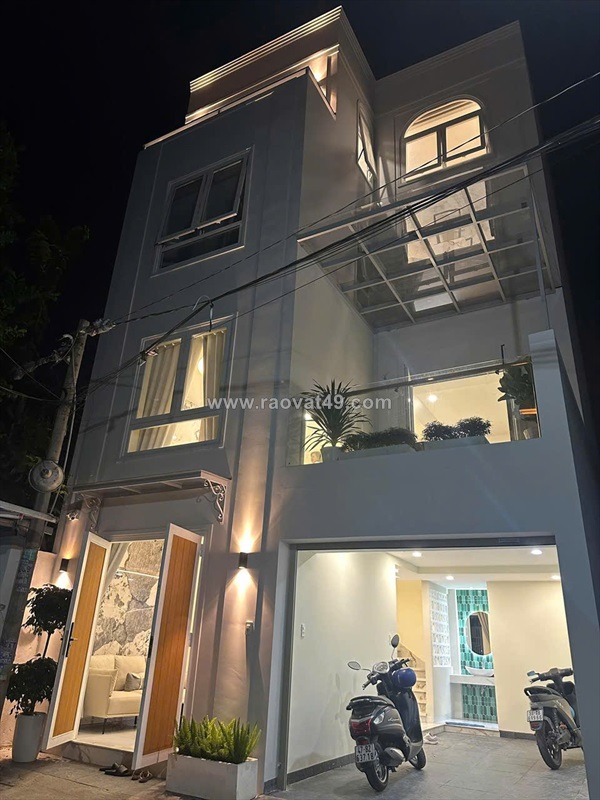 Nhà đường 672 phước long b, 54m, 3 tầng khu vip