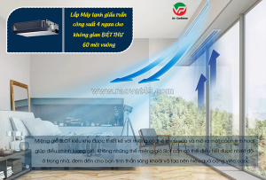 Nhà thầu trọn gói giá rẻ nhất thị trường máy lạnh giấu trần 4 ngựa (4hp) tặng kèm quà hấp dẫn