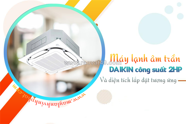Nhận thầu thi công cung cấp sỉ điều hòa cassette daikin inverter 2hp thẩm mỹ