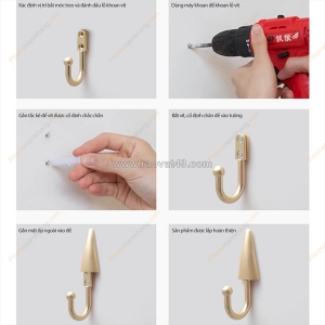 Những câu hỏi thường gặp khi sử dụng móc treo tường decor