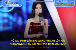 Nữ mc đình đám lpl wendy hạ an lột xác ngoạn mục
