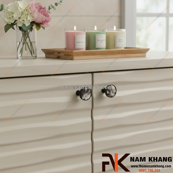 Núm nắm tủ nk435 - vẻ đẹp tinh xảo chạm là mê