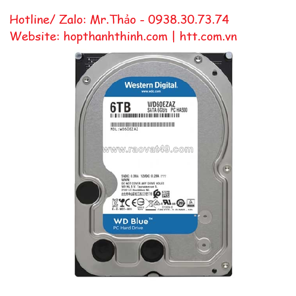 Ổ cứng hdd wd blue 6tb – giải pháp lưu trữ dữ liệu hoàn hảo