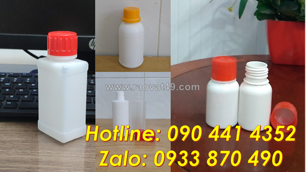 Ở đâu bán chai nhựa 1 lít màu đỏ, chai nhựa 500ml vàng, chai tròn 250ml nắp vặn