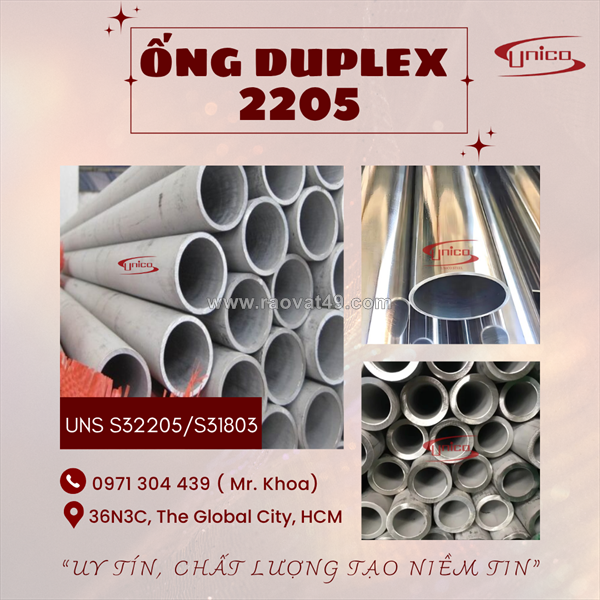 Ống duplex 2205 (uns s32205/s303): giải pháp vật liệu toàn diện cho môi trường ăn mòn cực hạn