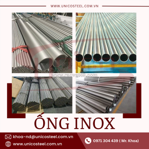 Ống inox đặc chủng unico: giải pháp chống ăn mòn toàn diện cho công nghiệp hạng nặng