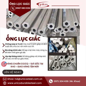 Ống lục giác đặc chủng: giải pháp chống xoay và chịu lực xoắn cực hạn