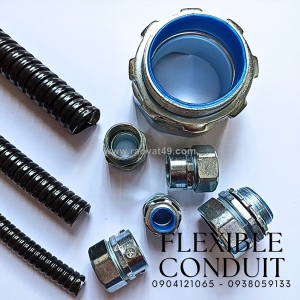 Ống ruột gà luồn dây điện cho dây chuyền sản xuất