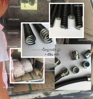 Ống ruột gà, ống sun sắt lõi thép bọc nhựa