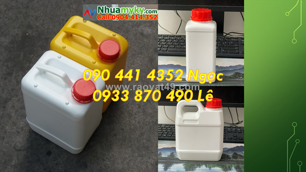 Phân phối can đựng hóa chất 2 lít tại đồng nai, bình phước, gò dầu, củ chi…