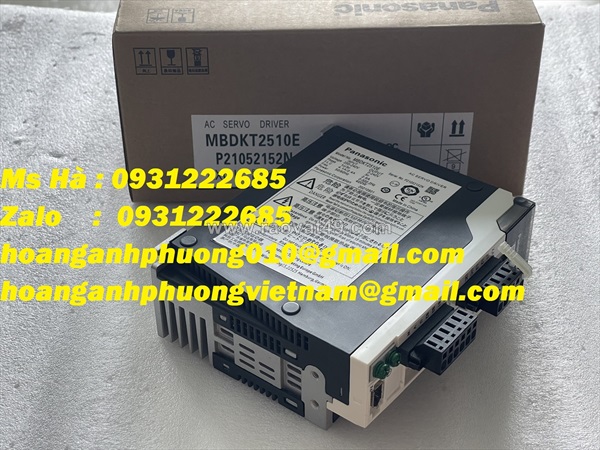 Servo điều khiển động cơ mbdkt2510e panasonic 400w