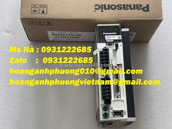 Servo điều khiển động cơ mbdkt2510e panasonic 400w
