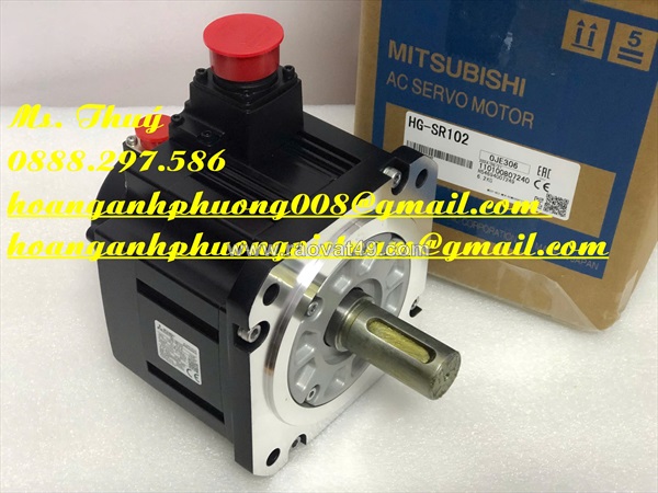 Servo motor mitsubishi hg-sr102- chuyên thiết bị giá tốt