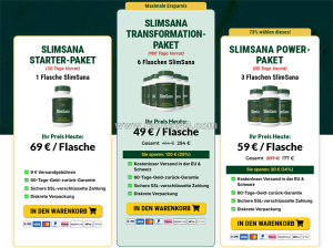 Slimsana kapseln germany reviews