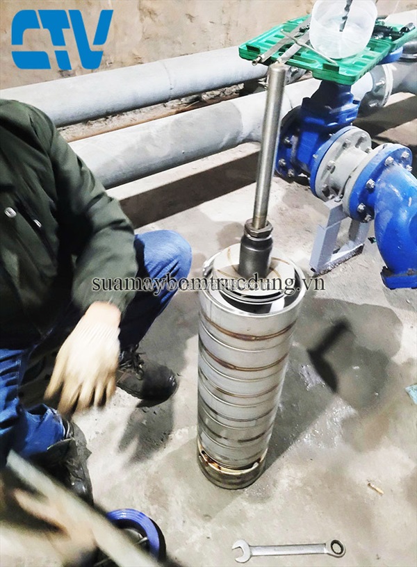 Sửa bơm trục đứng hỏng ruột buồng – nhanh chóng, tiết kiệm 🔧