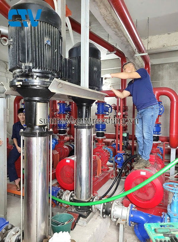 Sửa chữa và bảo dưỡng máy bơm trục đứng các hãng chuyên nghiệp, giá tốt nhất