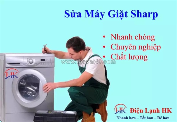 Sửa máy giặt sharp tại nhà - nhanh chóng, uy tín, giá tốt