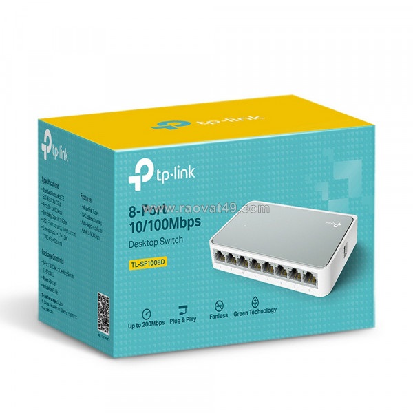 Switch tp-link tl-sf1008d 8 port
