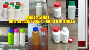 Sx chai nhựa 1 lít, chai nhựa 500ml đựng hóa chất, chai nhựa 250ml trắng trong
