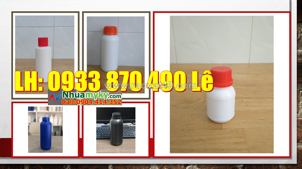Sx chai nhựa 1 lít vuông, chai nhựa 0.5 lít đựng hóa chất, chai lọ 250ml đựng tinh dầu tràm trà
