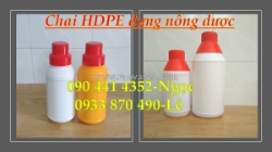 Sx chai  nhựa 1 lít vuông-tròn dày dặn, chai 500ml đựng dầu dừa, chai nhựa 250ml đựng dầu nhớt