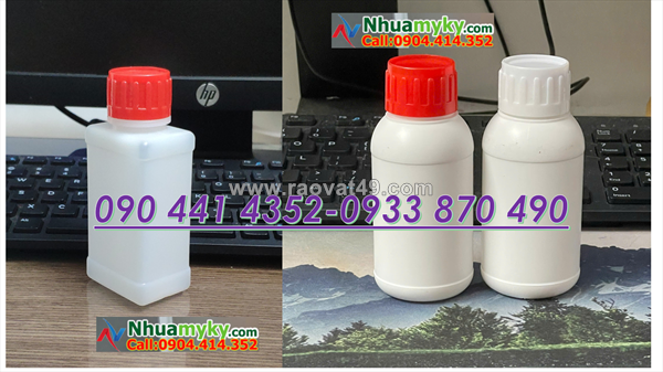 Sx chai nhựa 100ml đựng chất làm rã bụi bẩn, chai nhựa 250ml đựng dung dịch vệ sinh nội thất