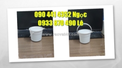 Sx hủ nhựa 1 ký đựng hóa chất, hủ nhựa 1kg5 đựng bột giặt, hủ nhựa 2 ký đựng bột axit