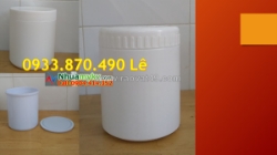 Sx hủ nhựa 500g nắp garenti, hủ nhựa 250g có seal nhôm, lọ nhựa 100ml chiết vitamin