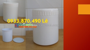 Sx hủ nhựa 500g nắp garenti, hủ nhựa 250g có seal nhôm, lọ nhựa 100ml chiết vitamin