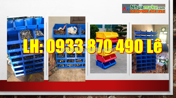 Sx khay nhựa đựng linh kiện a5, khay nhựa a6 màu vàng, khay nhựa a8 màu xanh dương