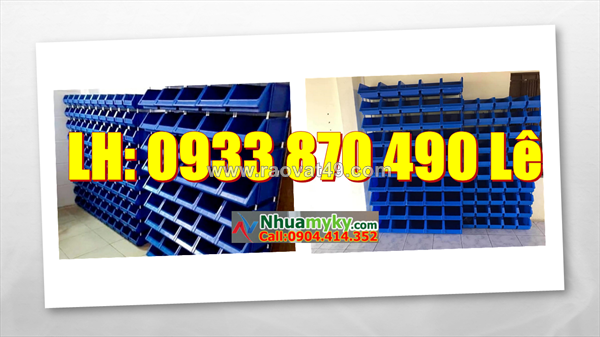 Sx khay nhựa đựng linh kiện a5, khay nhựa a6 màu vàng, khay nhựa a8 màu xanh dương