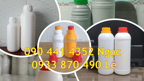 Sx vỏ chai nhựa 0.5 lít đựng chất hòa tan, chai nhựa 250ml đựng dung dịch tẩy gỉ sét kim loại