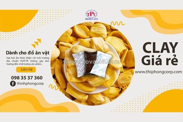Tại sao nên dùng gói hút ẩm clay opp thịnh phong cho hạt dinh dưỡng?
