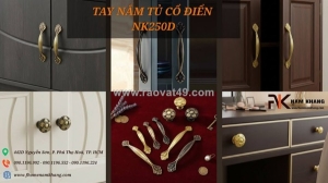 Tay nắm tủ đồng - đẹp mãi với thời gian